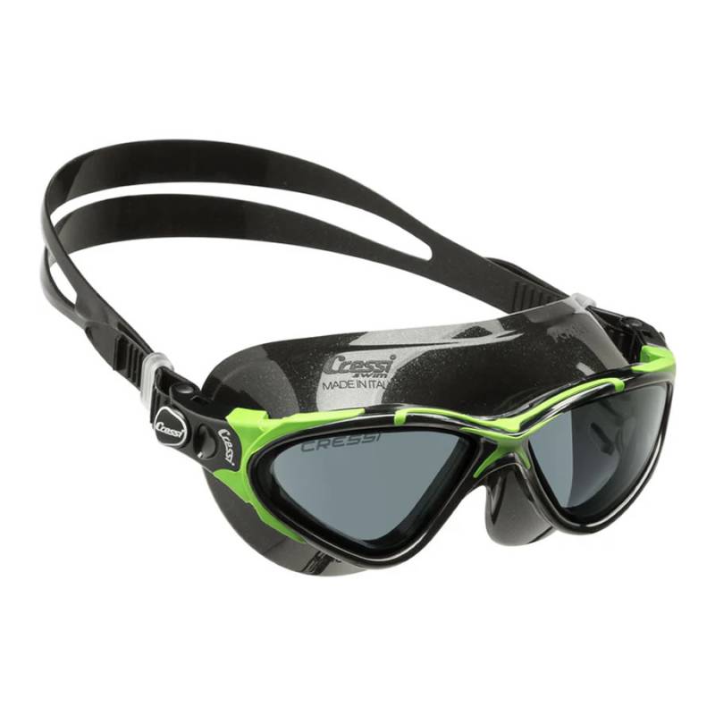 Cressi Planet Swim Goggles Black / Lime