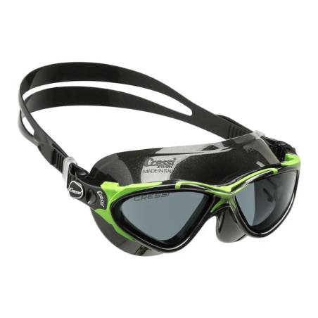 Cressi Planet Swim Goggles Black / Lime