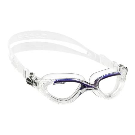 Cressi Flash Swim Goggles Clear / Navy Blue
