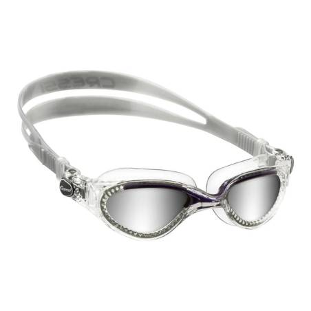 Cressi Flash Swim Goggles Clear / Blue Mirrored Lens