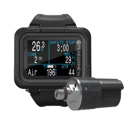Shearwater Peregrine TX con Transmisor SWIFT