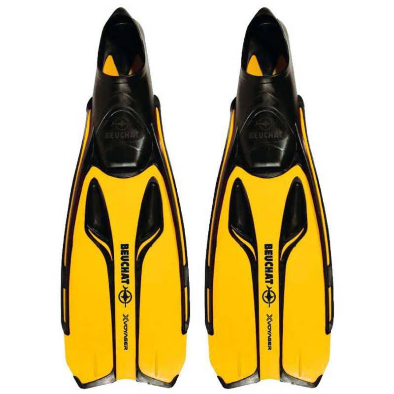 Beuchat X-Voyager Fins Yellow