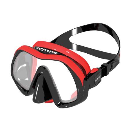 Atomic Aquatics Venom Frameless Mask Red