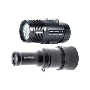 Backscatter MW-4300 & OS-1 Video Light & Snoot Package