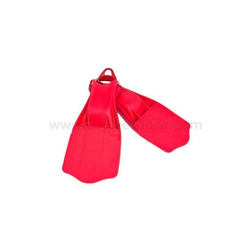 Tecline Aletas Jetfin Rojas con Muelles