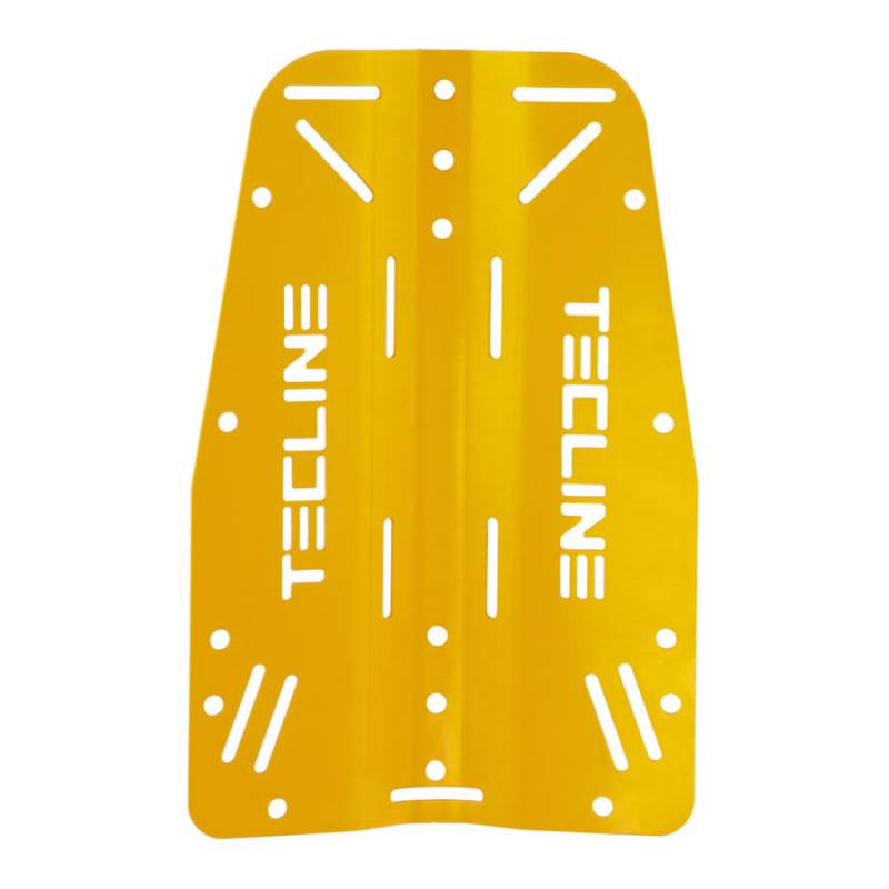 Tecline Aluminium Backplate 3mm Yellow