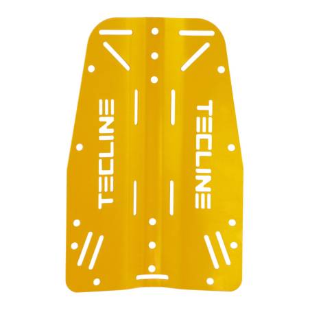 Tecline Aluminium Backplate 3mm Yellow