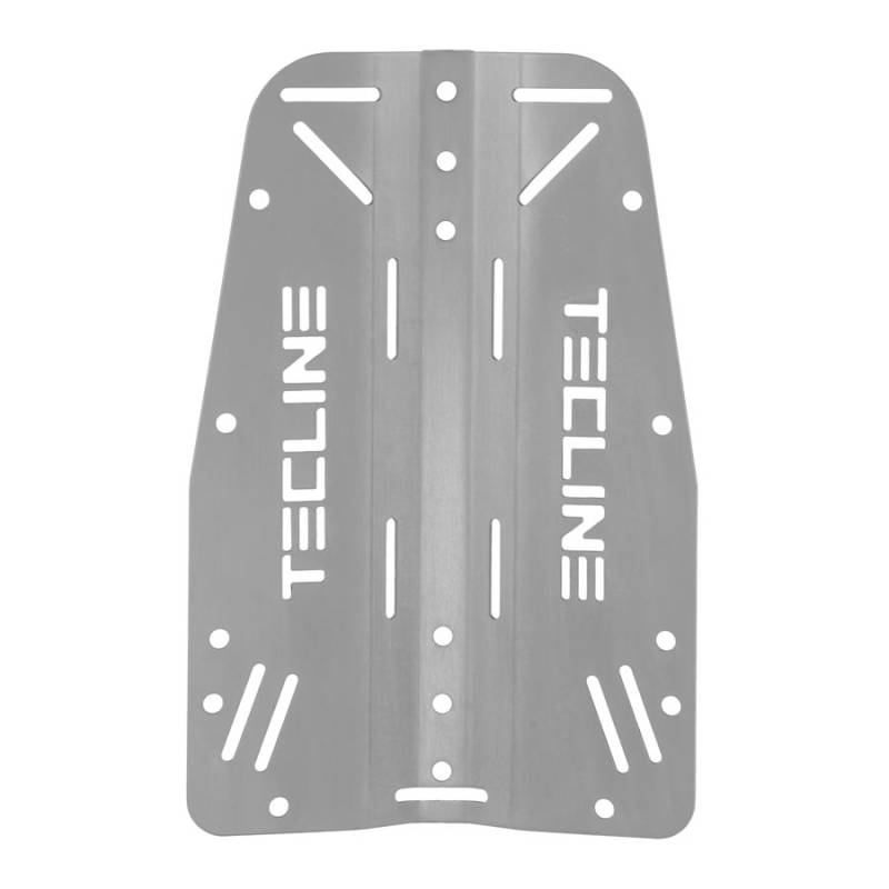 Tecline Aluminium Backplate 3mm Graphite Scuba Diving Buy and Sales in ...