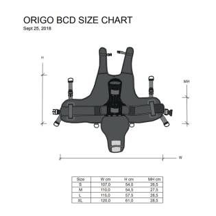 Poseidon Origo BCD Red