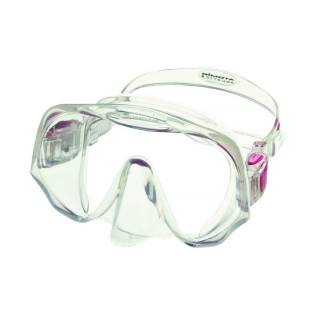Atomic Aquatics Máscara Frameless Medium Transparente / Fucsia