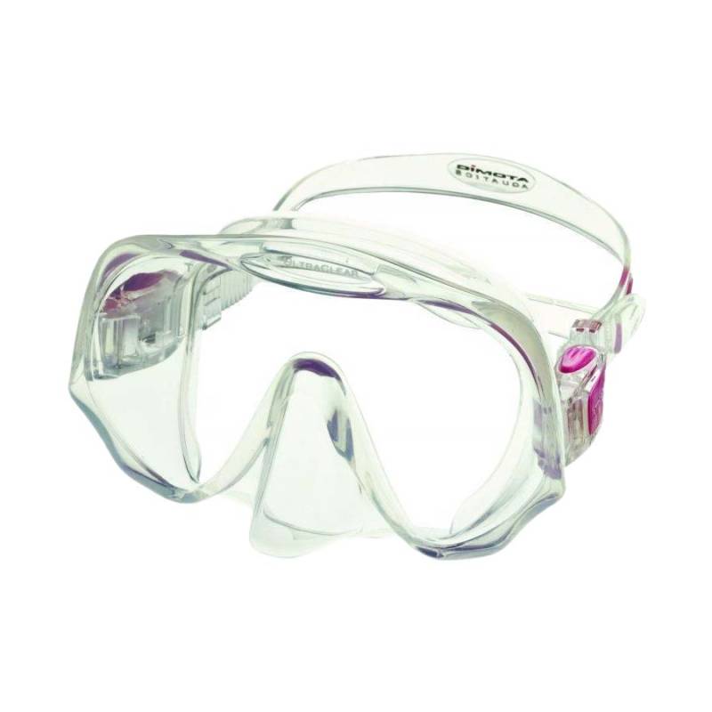 Atomic Aquatics Máscara Frameless Medium Transparente / Fucsia