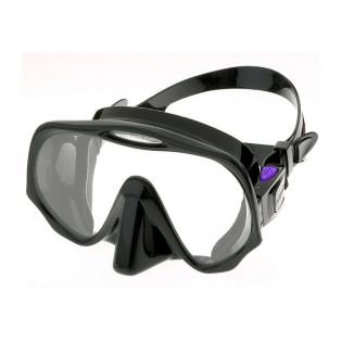 Atomic Aquatics Máscara Frameless Medium Negro / Lila