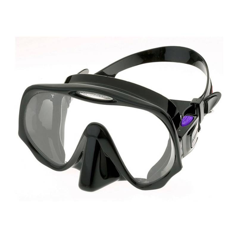 Atomic Aquatics Máscara Frameless Medium Negro / Lila