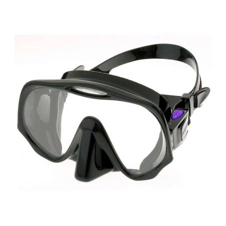 Atomic Aquatics Máscara Frameless Medium Negro / Lila