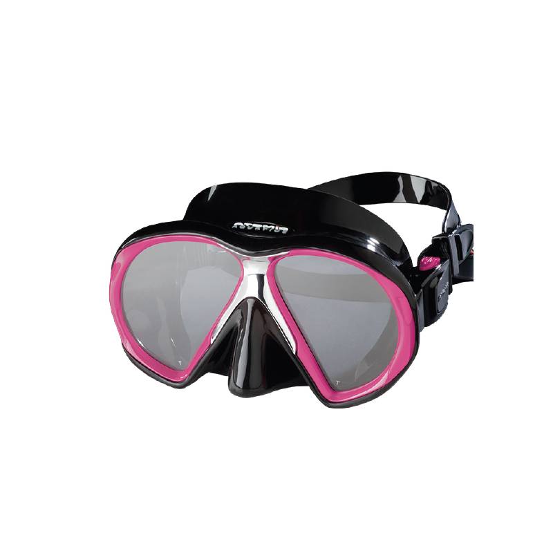 Atomic Aquatics Máscara SubFrame Negro / Fucsia
