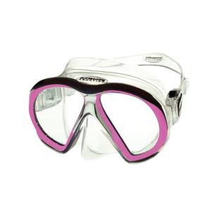 Atomic Aquatics Máscara SubFrame Transparente / Fucsia