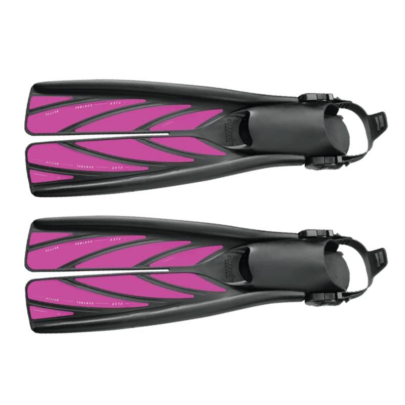 Atomic Aquatics Aletas Splitfin Fucsia