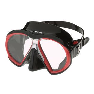 Atomic Aquatics Máscara SubFrame Negro / Rojo