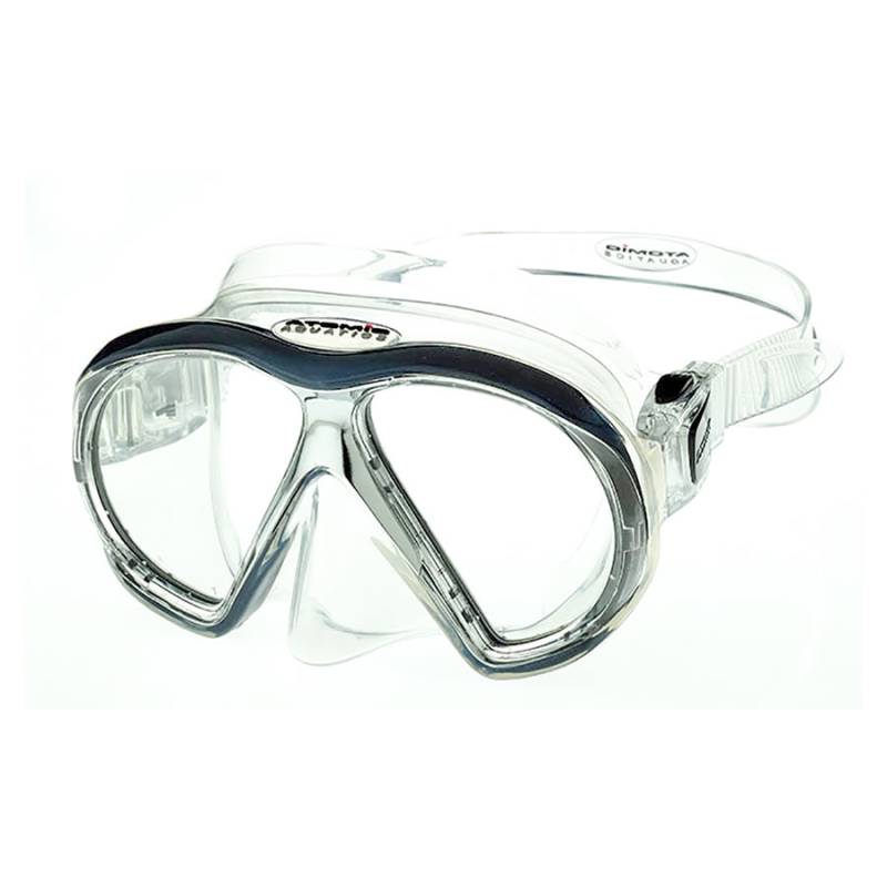 Atomic Aquatics Máscara SubFrame Transparente / Negro