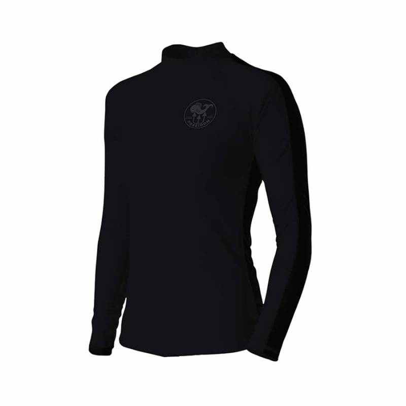 Poseidon Rashguard Top Mujer Negro