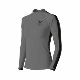 Poseidon Rashguard Top Woman Grey