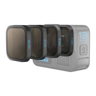 GoPro Paquete 4 Filtros ND con Desenfoque por Movimiento inteligente Hero13