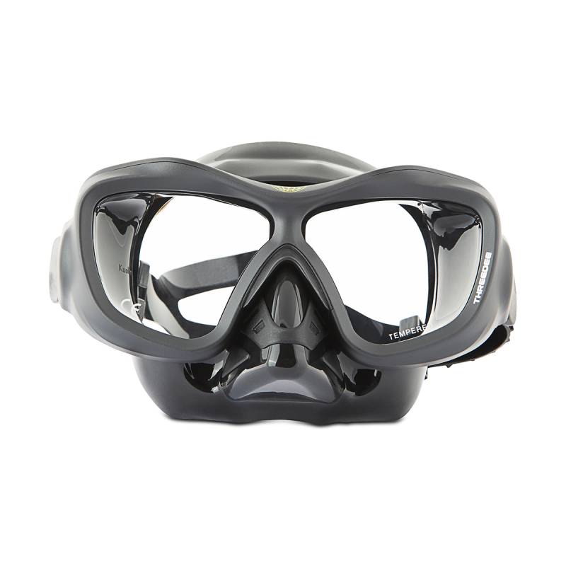 Poseidon 3D Mask Black