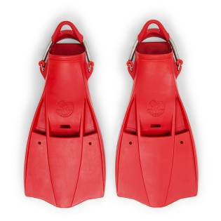 Poseidon Trident Fins Red