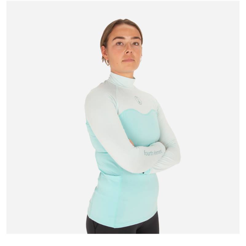 Fourth Element Hydro-T Long Sleeve Woman Aqua / Surf Spray
