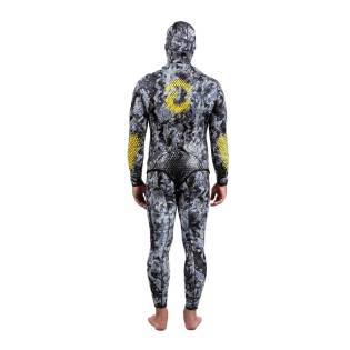Dynamic Nord 2 pieces Freediving Swimsuit SFS-3 3mm Camo / Grey
