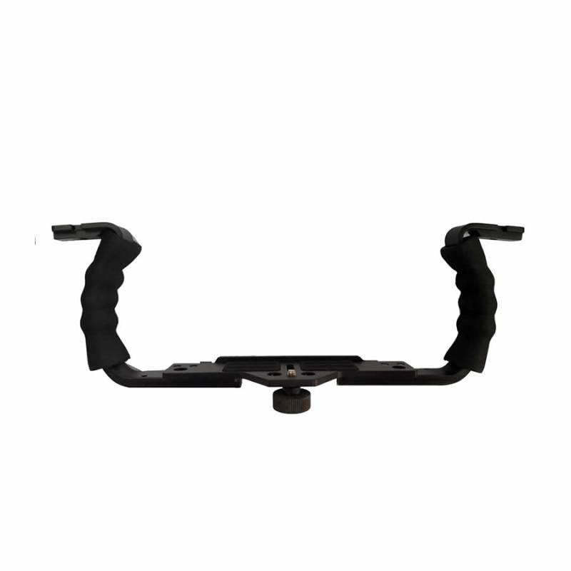 10Bar Pletina Doble Regulable con doble asa y 26 cm