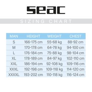 Seac Sense Black 3mm Hombre