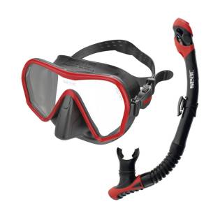 Seac Set Bis Ajna Dry Black / Red