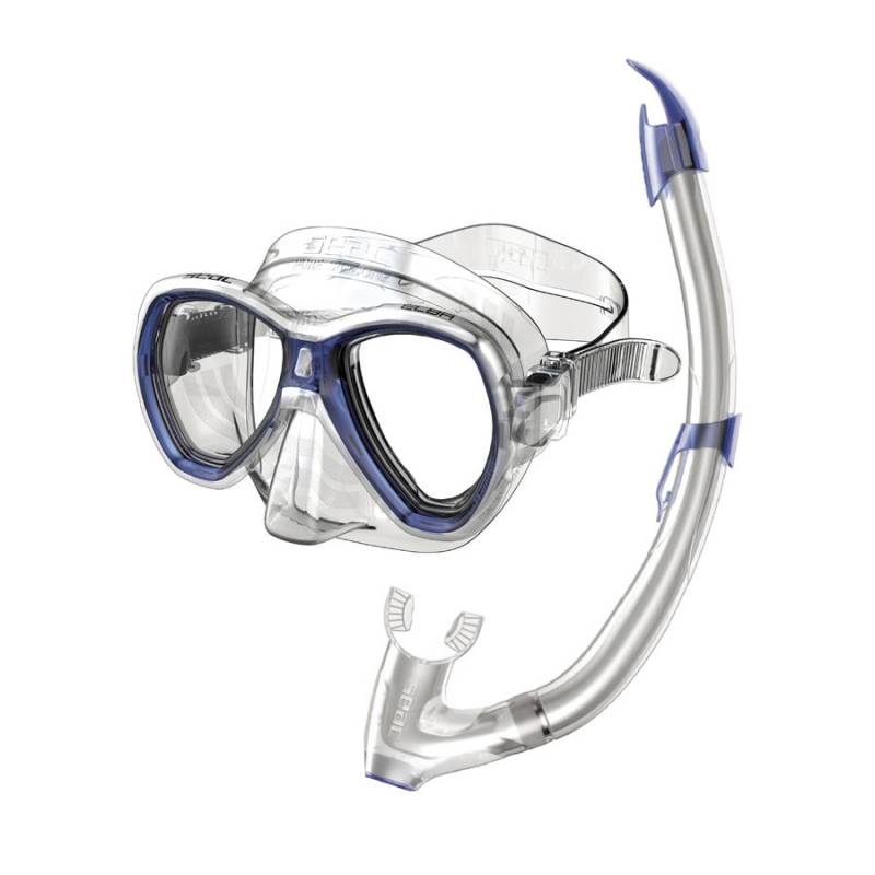 Seac Set Bis Elba MD Transparente / Azul
