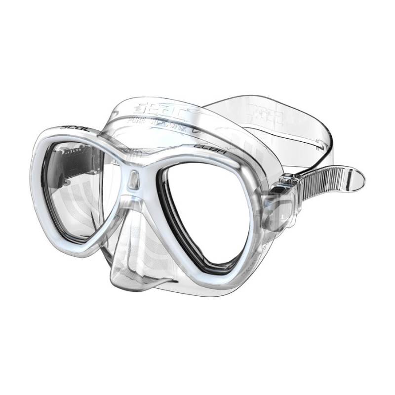 Seac Máscara Elba Transparente / Blanco