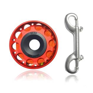 Aquanic Aluminium Spool 30m Red