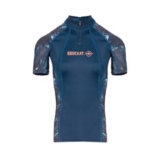 Beuchat Rashguard Atoll Seaweed Manga Corta Mujer