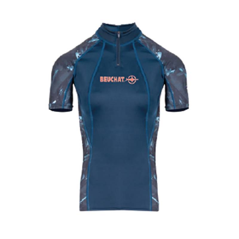 Beuchat Rashguard Atoll Seaweed Manga Corta Mujer