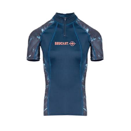 Beuchat Atoll Seaweed Rashguard Short Sleeve Woman