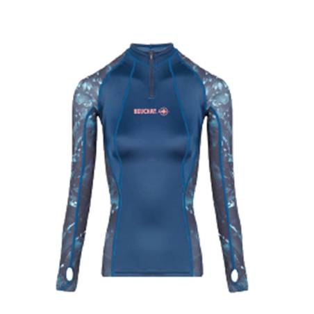 Beuchat Rashguard Atoll Seaweed Manga Larga Mujer