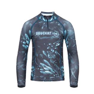 Beuchat Atoll Seaweed Rashguard Long Sleeve Junior
