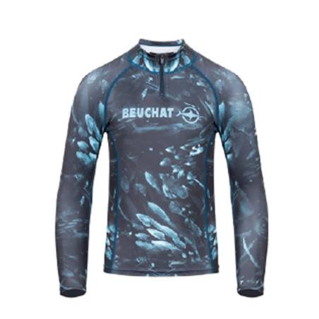 Beuchat Atoll Seaweed Rashguard Long Sleeve Junior