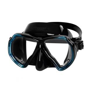Beuchat Máscara X-Contact 2 Evo Negro / Azul Atoll