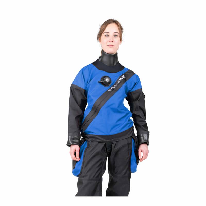 Dynamic Nord Traje Seco DG-352 Mujer Negro / Azul