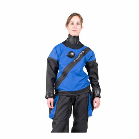 Dynamic Nord Traje Seco DG-352 Mujer Negro / Azul