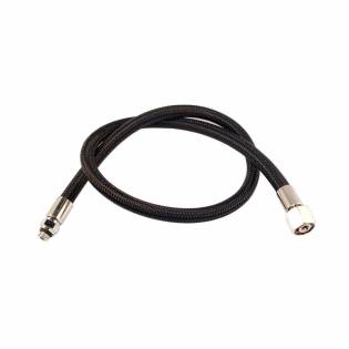 Metalsub Diveflex Regulator LP Hose 3/8" Black