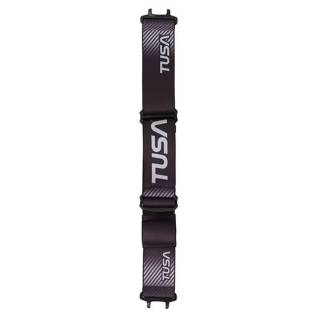 Tusa Fabric Mask Strap Black