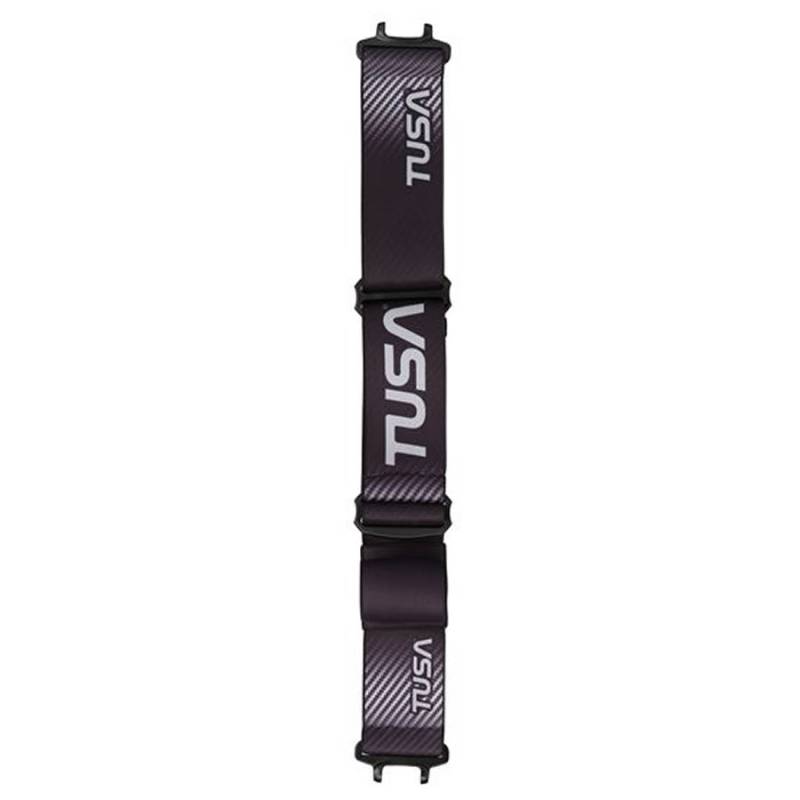 Tusa Fabric Mask Strap Black
