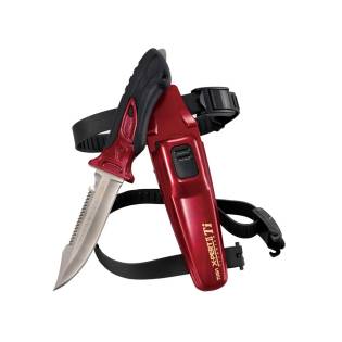 Tusa Cuchillo X-Pert II Titanium Rojo