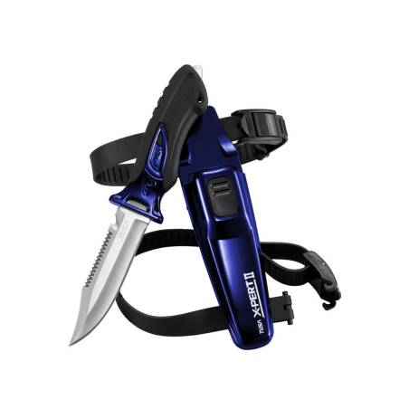 Tusa X-Pert II Knife Navy Blue
